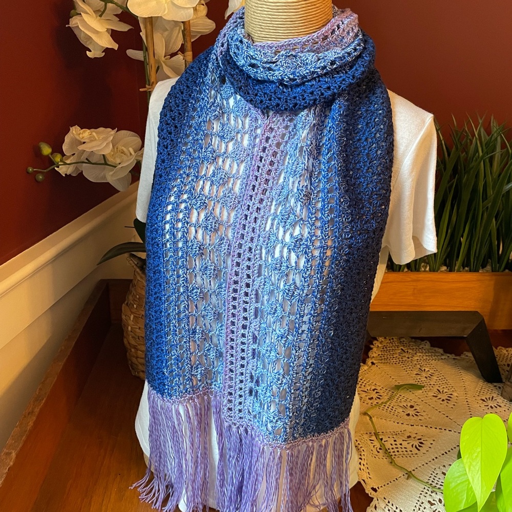 Hand Crocheted Scarf